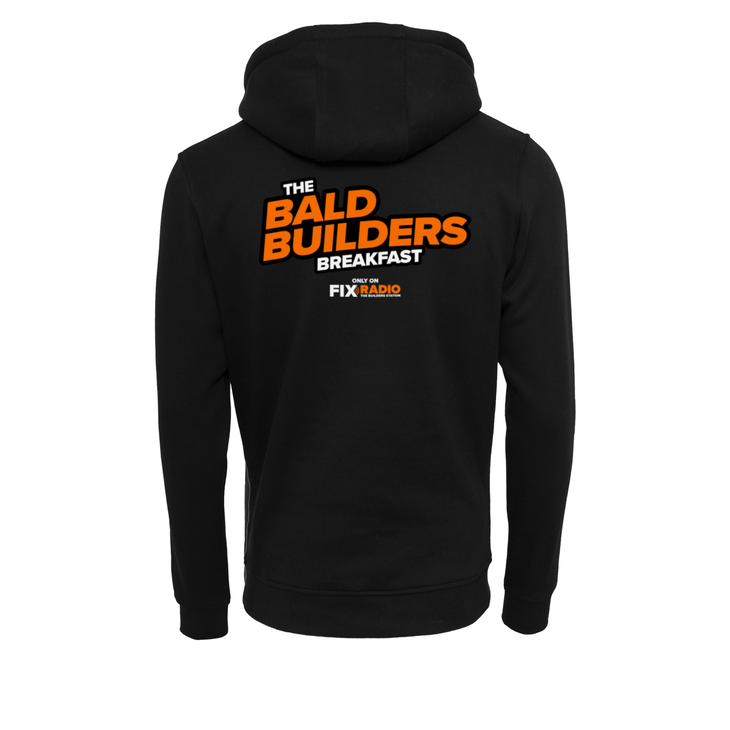 Fix Radio The Bald Builders Breakfast Show Hoodie - Fix Radio