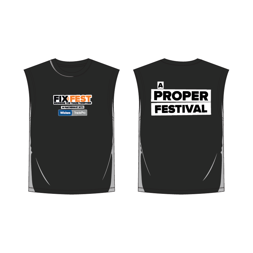 Fix Fest High Neck Vest