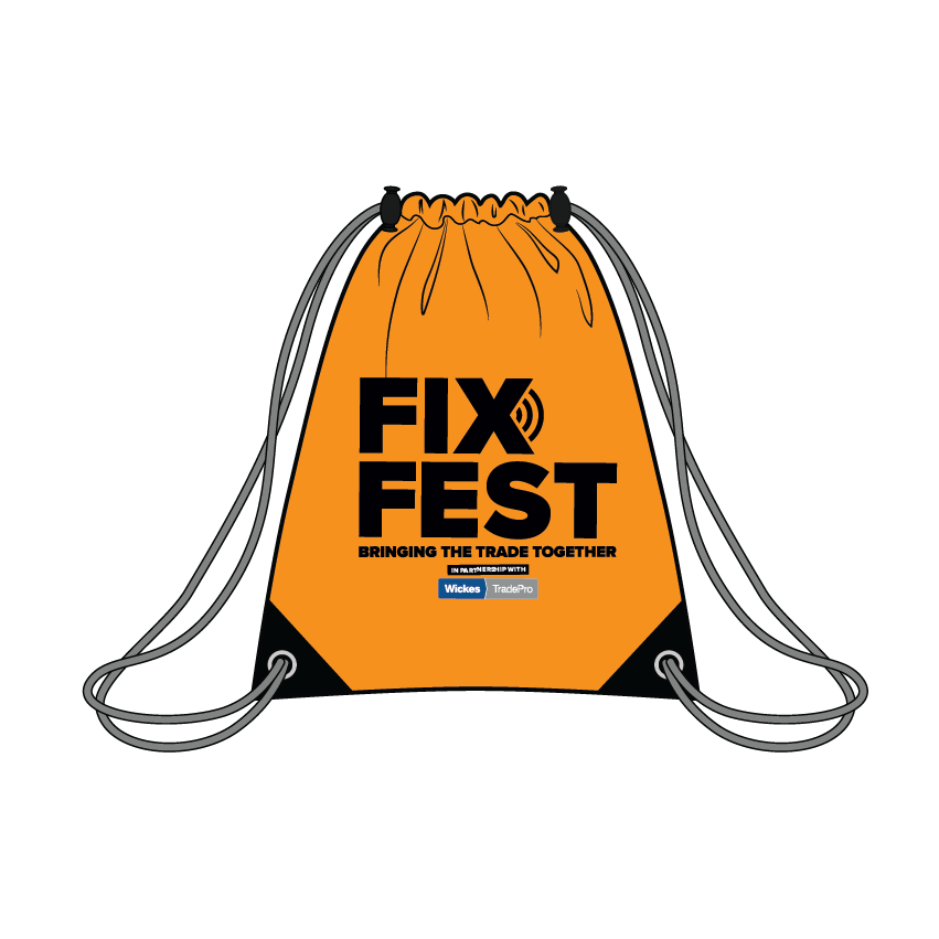 Fix Fest Drawstring Bag