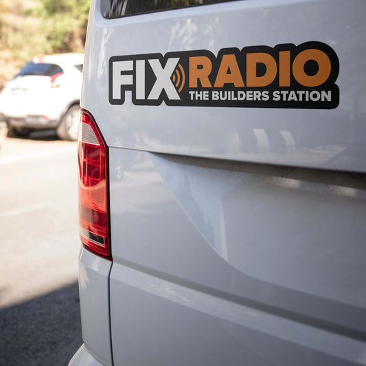 Fix Radio Van Sticker - Fix Radio