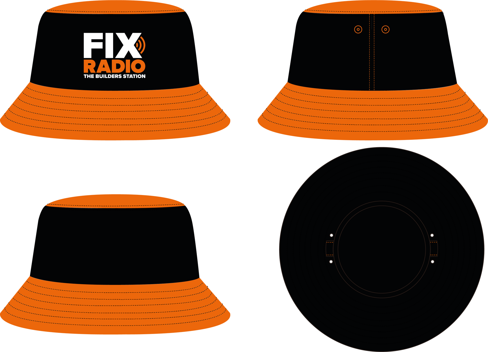 Fix Radio Bucket Hat - Fix Radio