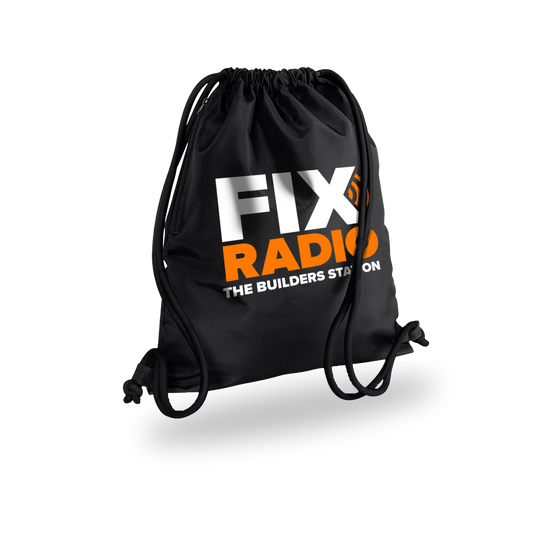 Fix Radio Drawstring Bag - Fix Radio